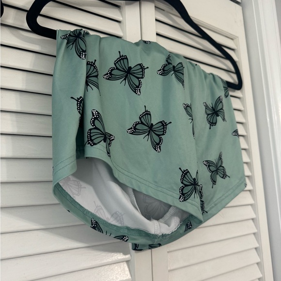 Butterfly Print Sleepwear Set - Green - Picture 3 of 6